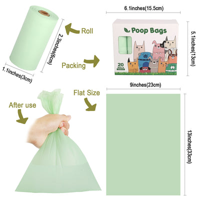 Biodegradable Compost Poop Picking Bag Dog Poop Bag Pet Supplies