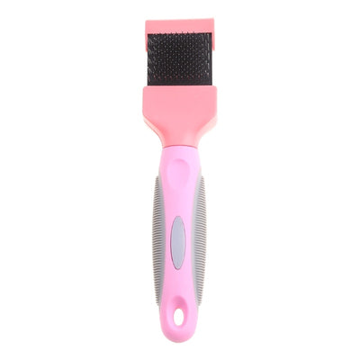 Double Sided Pet Brush Dog Hair Fur Bristle Grooming Shedding Cleaning Massage Comb Styling Tool