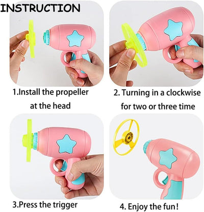 Interactive Cat Toy For Indoor Cats Cat Toy Gun Spinning Funny Cat Toys