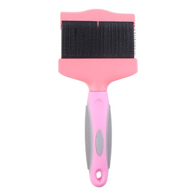 Double Sided Pet Brush Dog Hair Fur Bristle Grooming Shedding Cleaning Massage Comb Styling Tool