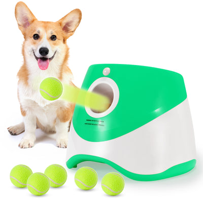 Pet Thrower Outdoor Elastic Tennis Launcher